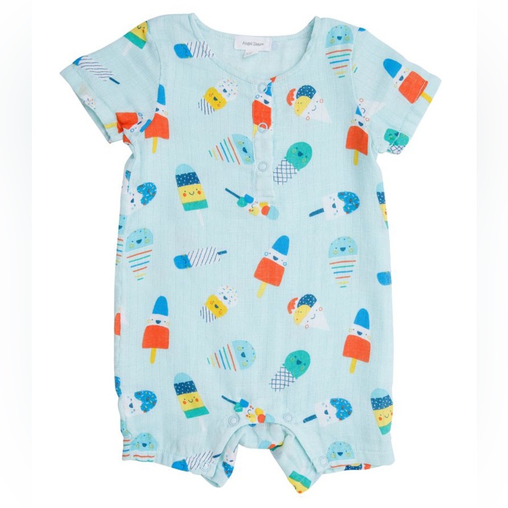 ANGEL DEAR Henley Shortall in Blue Popsicles